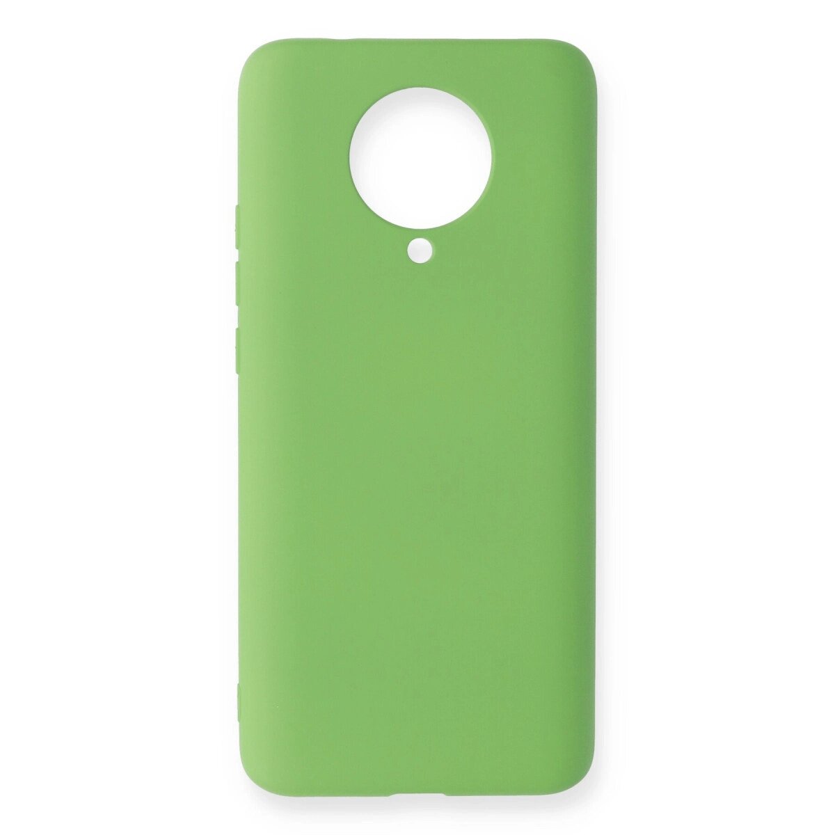 Xiaomi Redmi K30 Pro Kılıf Nano İçi Kadife Silikon - Yeşil Xiaomi Redmi K30 Pro Kılıf Nano İçi Kadife Silikon - Yeşil