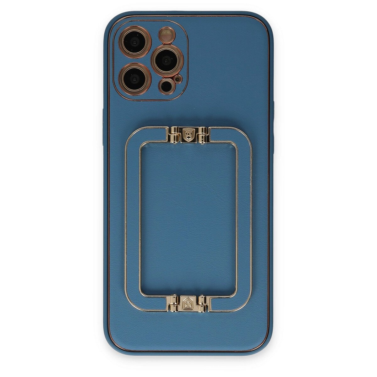 Apple İphone 12 Pro Max Kılıf Coco Elit Kapak - Mavi Apple İphone 12 Pro Max Kılıf Coco Elit Kapak - Mavi