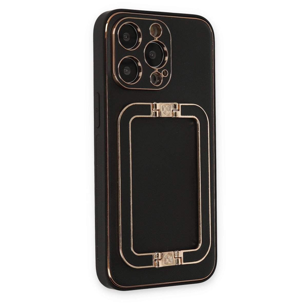 Apple İphone 13 Pro Kılıf Coco Elit Kapak - Siyah Apple İphone 13 Pro Kılıf Coco Elit Kapak - Siyah