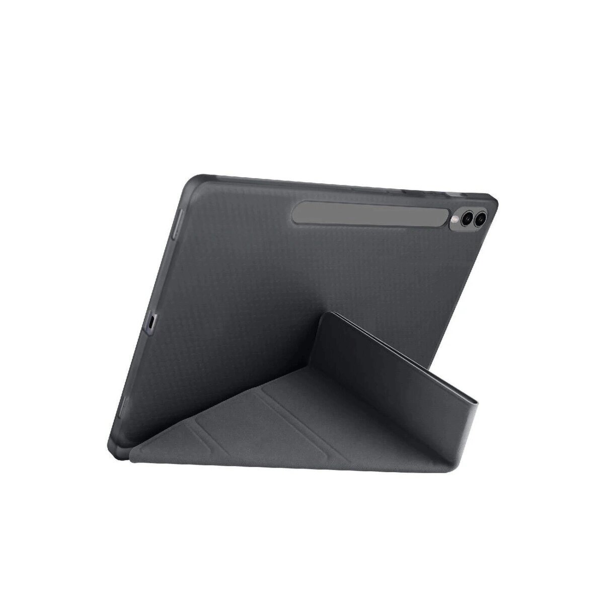 Samsung Galaxy X610 Tab S9 Fe Plus 12.4 Kılıf Kalemlikli Mars Tablet Kılıfı - Siyah