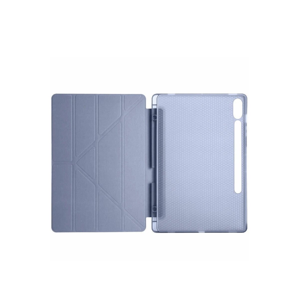 Samsung Galaxy X610 Tab S9 Fe Plus 12.4 Kılıf Kalemlikli Mars Tablet Kılıfı - Lavender