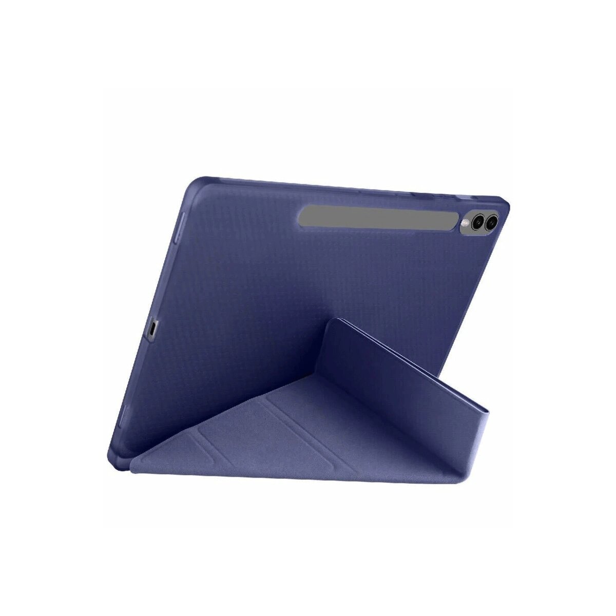 Samsung Galaxy X610 Tab S9 Fe Plus 12.4 Kılıf Kalemlikli Mars Tablet Kılıfı - Lacivert