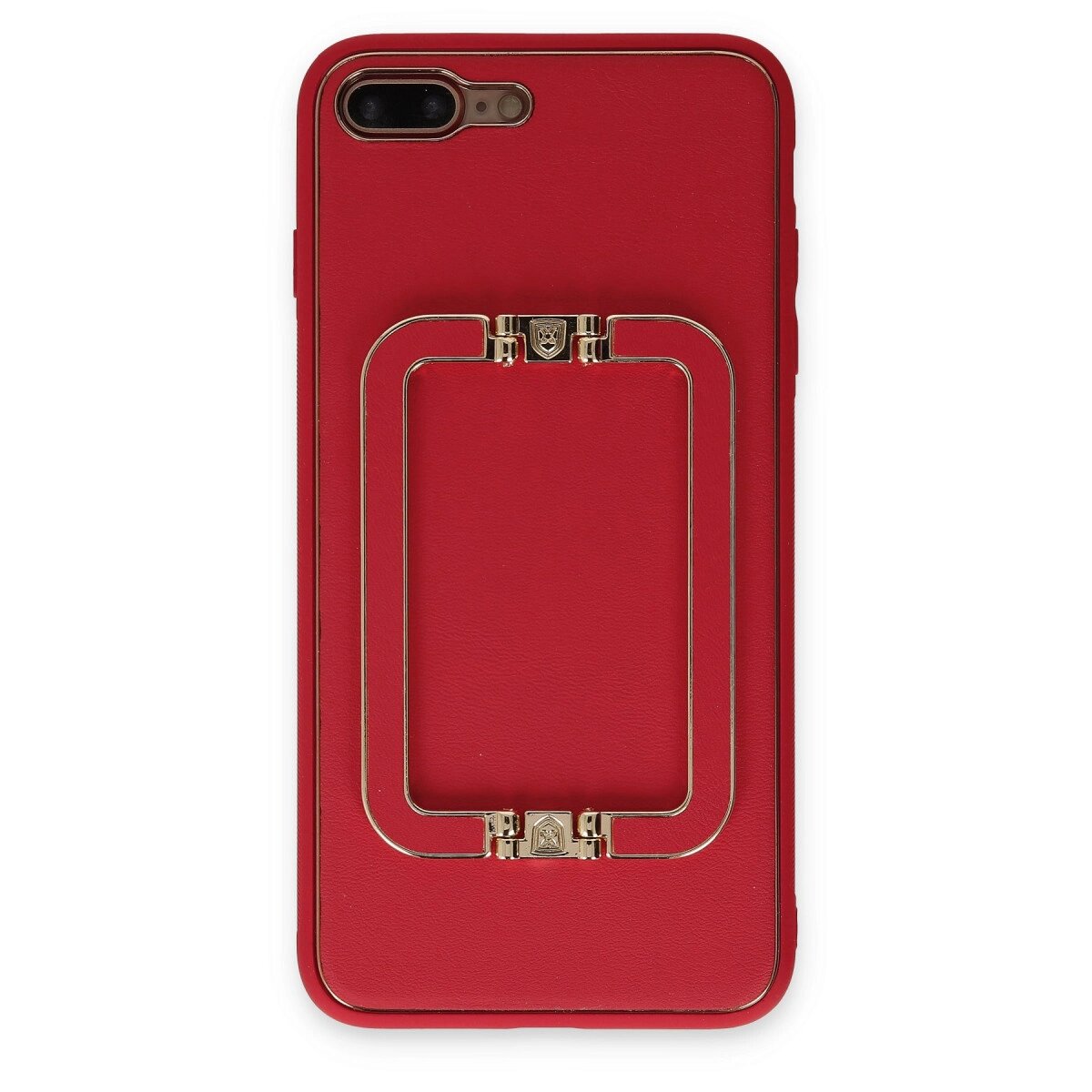 Apple İphone 7 Plus Kılıf Coco Elit Kapak - Kırmızı Apple İphone 7 Plus Kılıf Coco Elit Kapak - Kırmızı