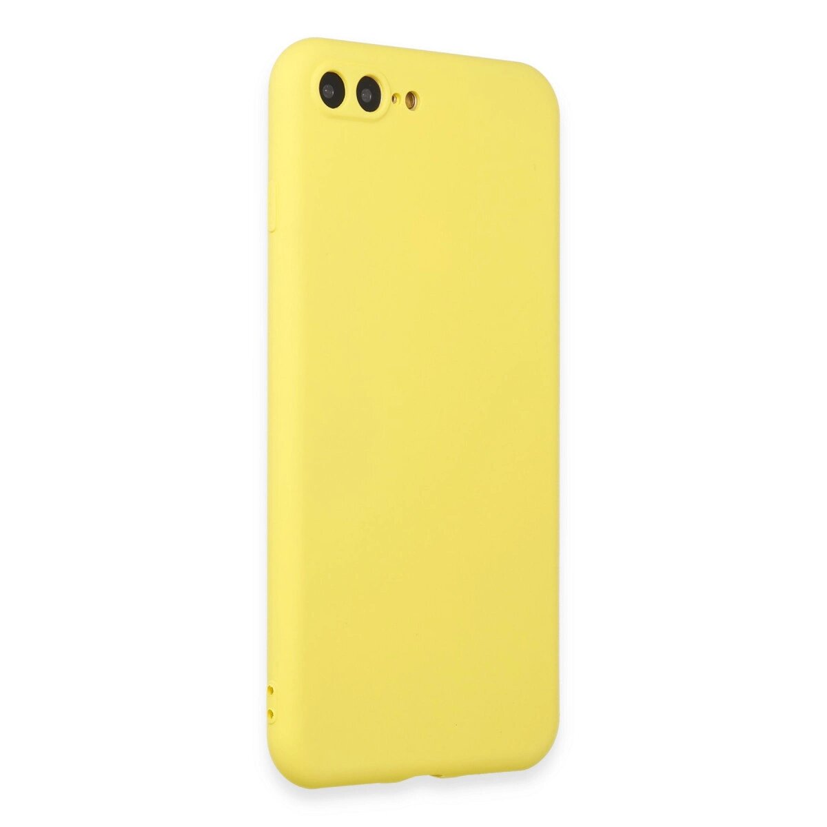 Apple İphone 7 Plus Kılıf First Silikon - Sarı Apple İphone 7 Plus Kılıf First Silikon - Sarı