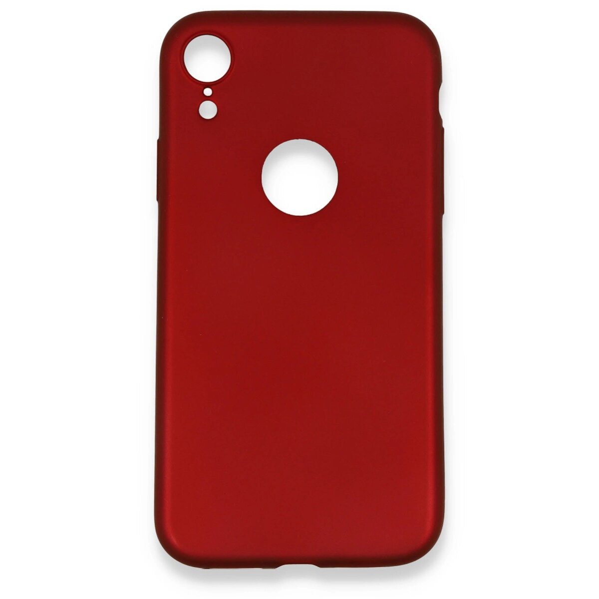 Apple İphone Xr Kılıf First Silikon - Bordo Apple İphone Xr Kılıf First Silikon - Bordo