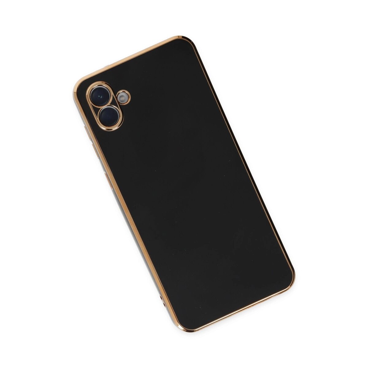 Samsung Galaxy A04e Kılıf Volet Silikon - Siyah