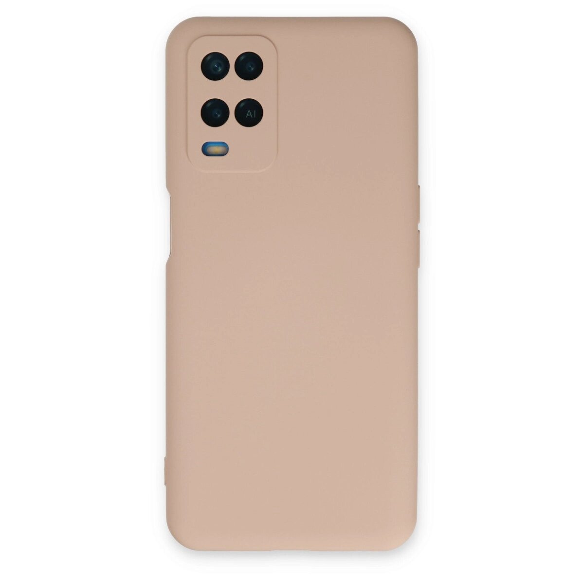A54 4g Kılıf Nano İçi Kadife  - Pudra