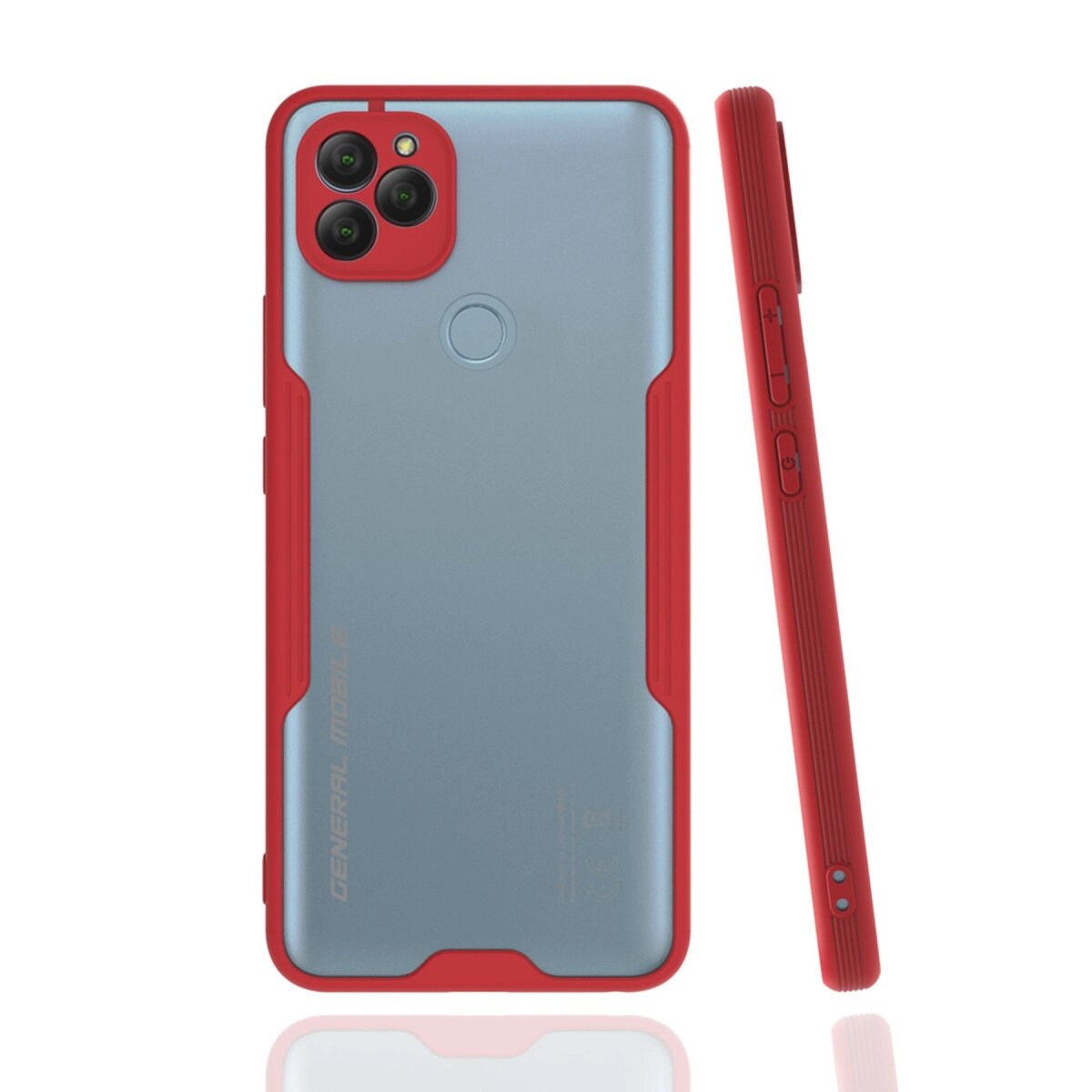 General Mobile Gm 22 Kılıf Platin Silikon - Kırmızı General Mobile Gm 22 Kılıf Platin Silikon - Kırmızı