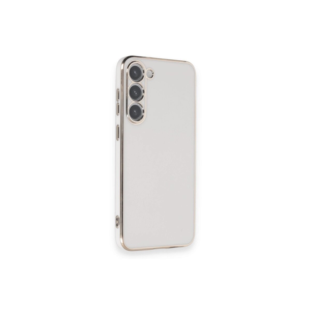 Samsung Galaxy S23 Plus Kılıf Volet Silikon - Beyaz Samsung Galaxy S23 Plus Kılıf Volet Silikon - Beyaz
