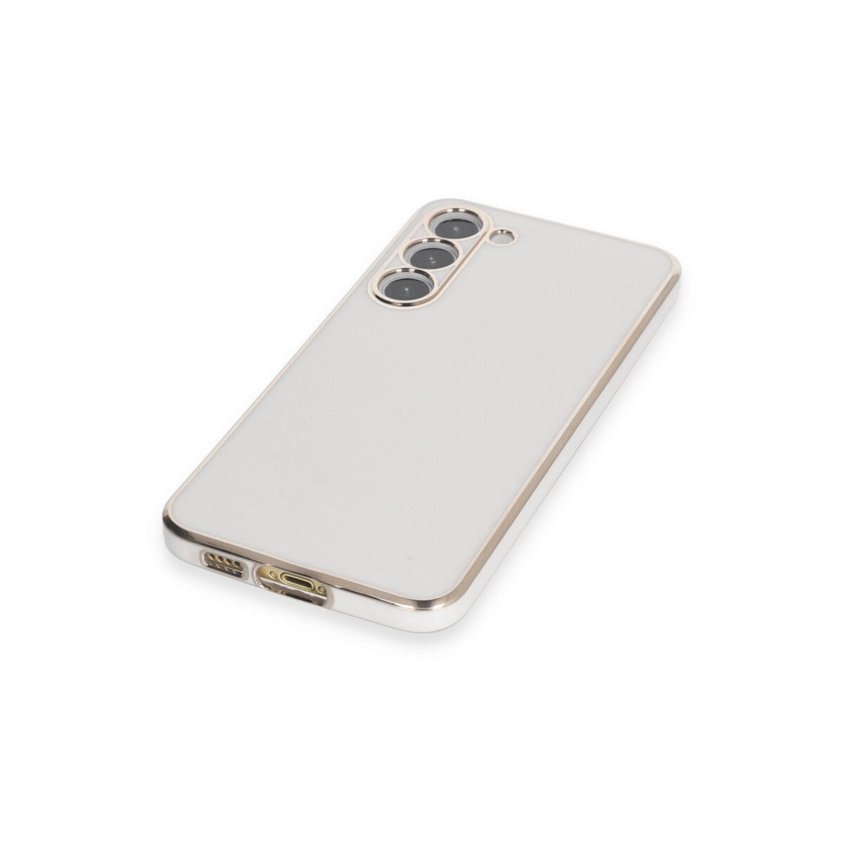 Samsung Galaxy S23 Plus Kılıf Volet Silikon - Beyaz Samsung Galaxy S23 Plus Kılıf Volet Silikon - Beyaz
