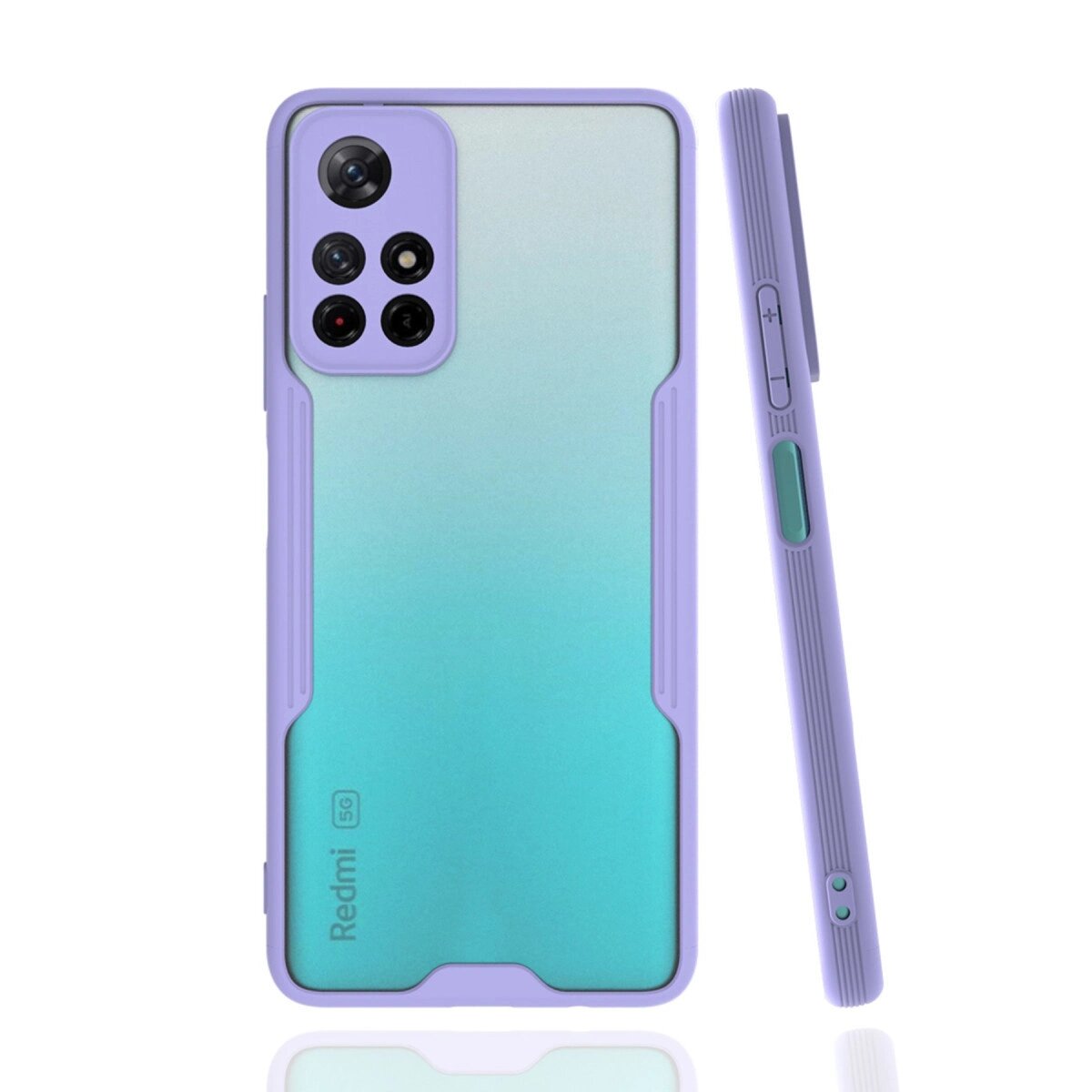 Xiaomi Redmi Note 11t Kılıf Platin Silikon - Lila Xiaomi Redmi Note 11t Kılıf Platin Silikon - Lila