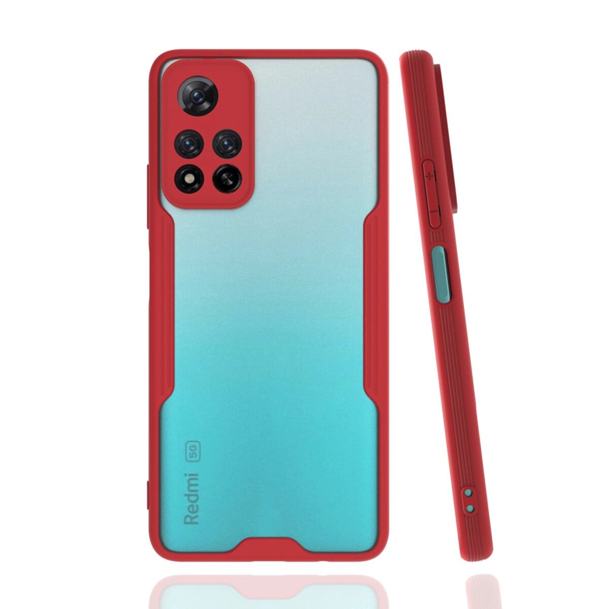 Xiaomi Redmi Note 11 Pro Plus 5g Kılıf Platin Silikon - Kırmızı Xiaomi Redmi Note 11 Pro Plus 5g Kılıf Platin Silikon - Kırmızı