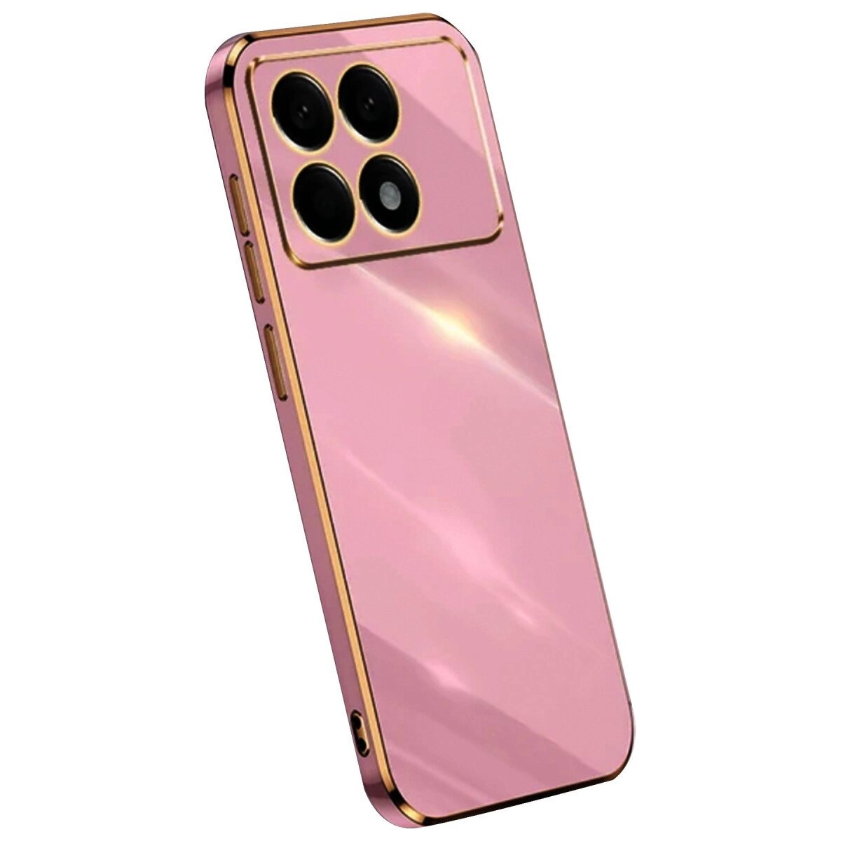 Xiaomi Poco X6 Pro Kılıf Volet Silikon - Mor Xiaomi Poco X6 Pro Kılıf Volet Silikon - Mor
