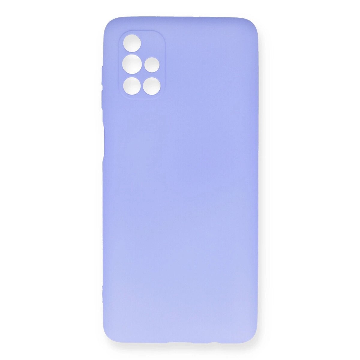 Samsung Galaxy M51 Kılıf First Silikon - Lila