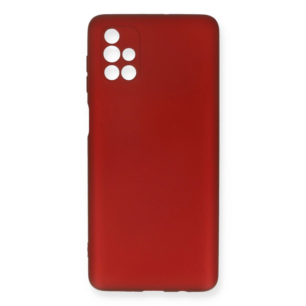 Samsung Galaxy M51 Kılıf First Silikon - Bordo Samsung Galaxy M51 Kılıf First Silikon - Bordo