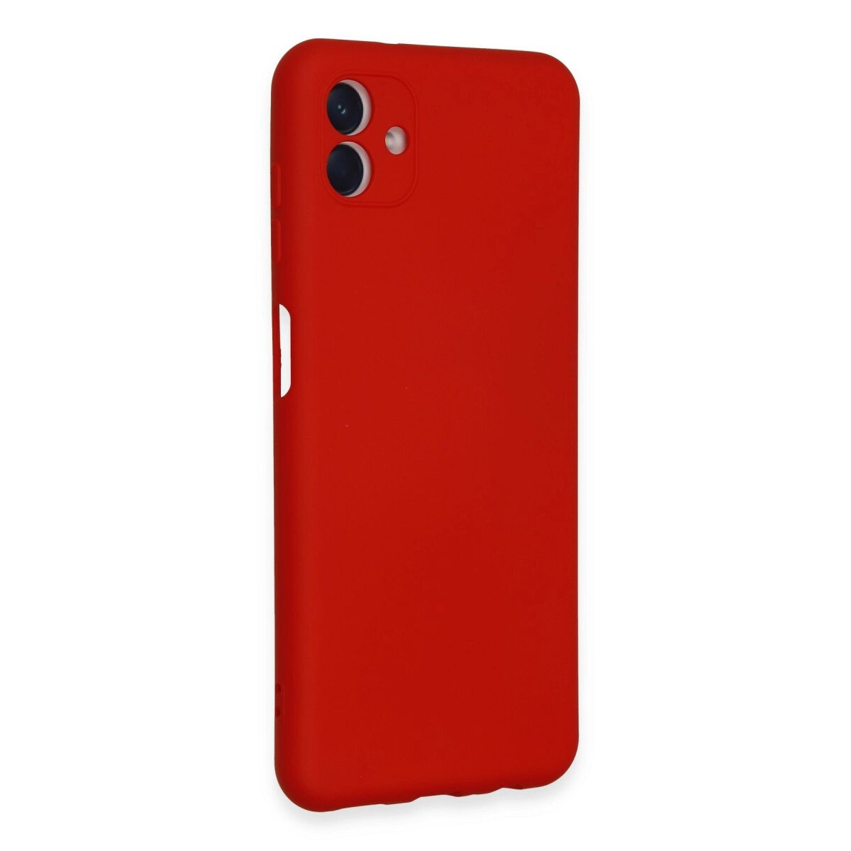 Samsung Galaxy A04e Kılıf Nano İçi Kadife Silikon - Kırmızı Samsung Galaxy A04e Kılıf Nano İçi Kadife Silikon - Kırmızı