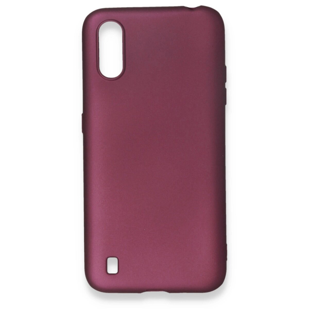 Galaxy A01 Kılıf First  - Mürdüm