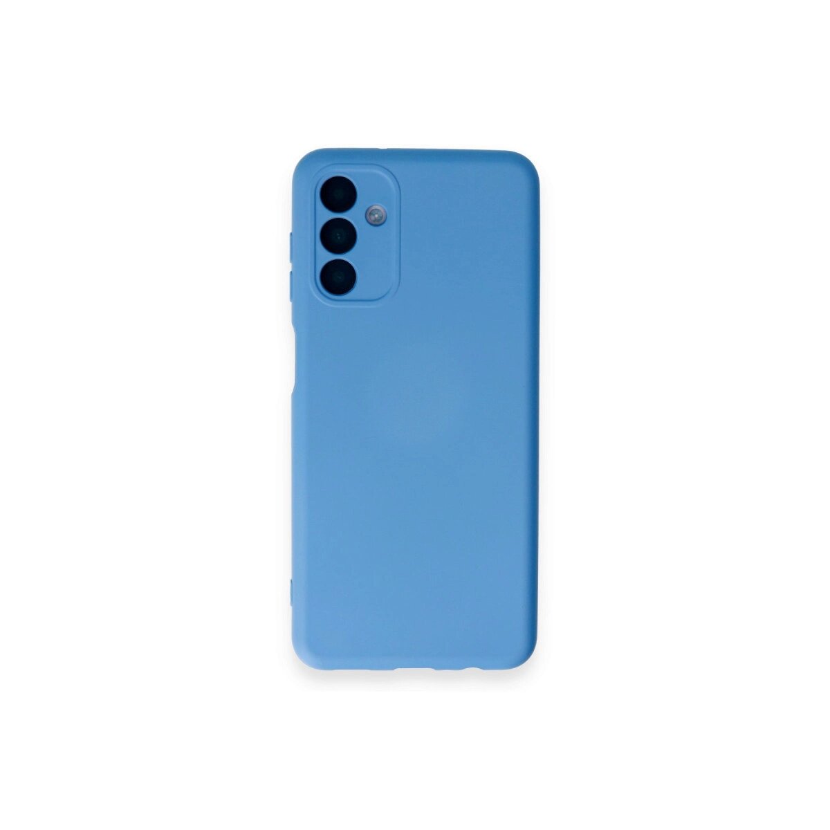 Samsung Galaxy A14 4g Kılıf Nano İçi Kadife Silikon - Mavi Samsung Galaxy A14 4g Kılıf Nano İçi Kadife Silikon - Mavi