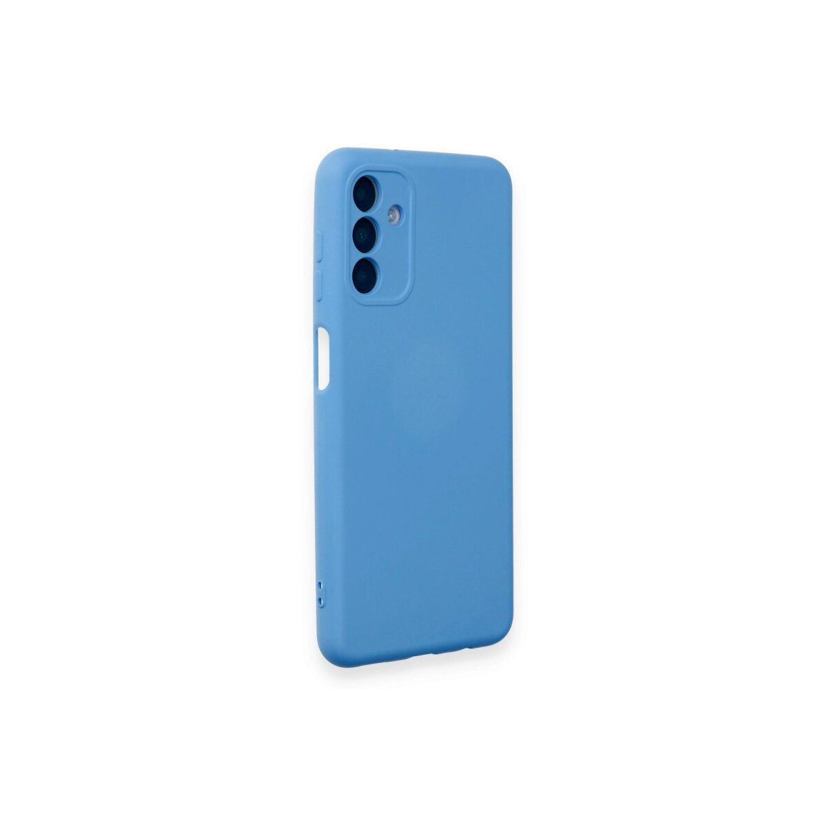 Samsung Galaxy A14 4g Kılıf Nano İçi Kadife Silikon - Mavi Samsung Galaxy A14 4g Kılıf Nano İçi Kadife Silikon - Mavi