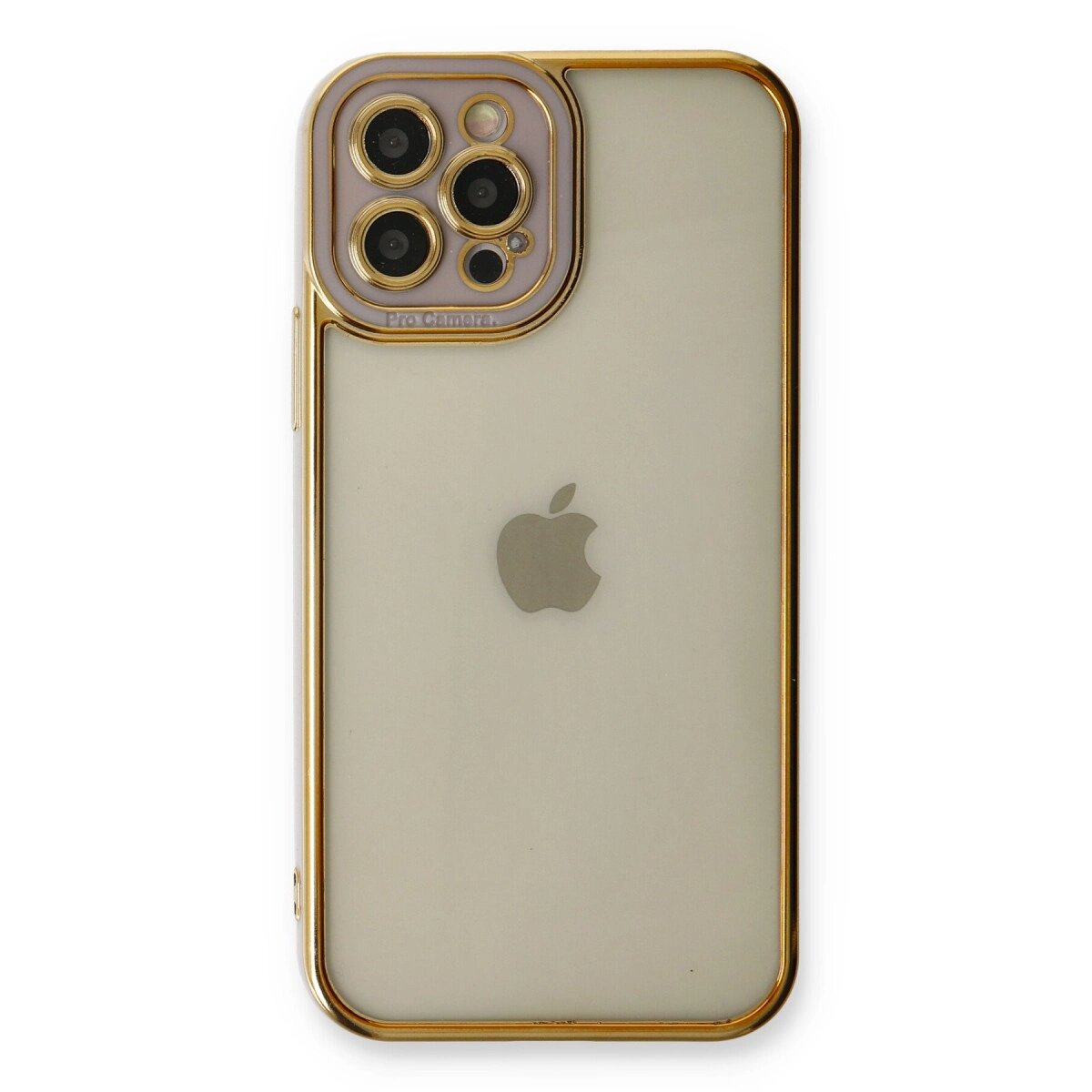 Apple İphone 12 Pro Kılıf Liva Lens Silikon - Lila Apple İphone 12 Pro Kılıf Liva Lens Silikon - Lila