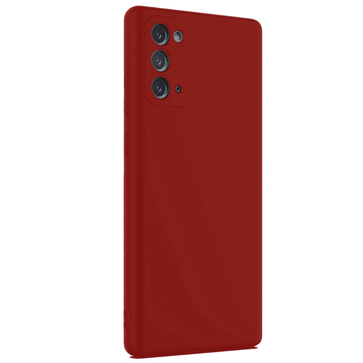 Samsung Galaxy Note 20 Kılıf First Silikon - Bordo Samsung Galaxy Note 20 Kılıf First Silikon - Bordo