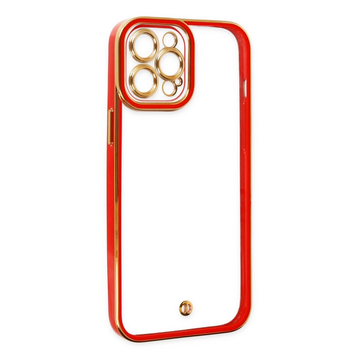 Apple İphone 12 Pro Max Kılıf Liva Lens Silikon - Kırmızı Apple İphone 12 Pro Max Kılıf Liva Lens Silikon - Kırmızı
