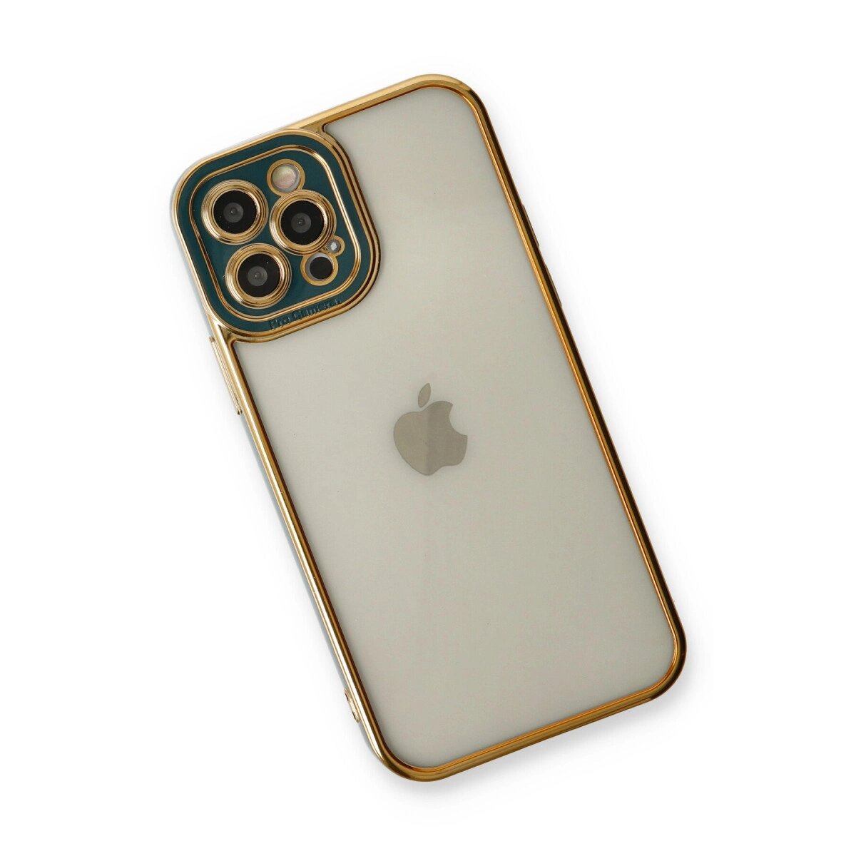 Apple İphone 12 Pro Max Kılıf Liva Lens Silikon - Yeşil Apple İphone 12 Pro Max Kılıf Liva Lens Silikon - Yeşil