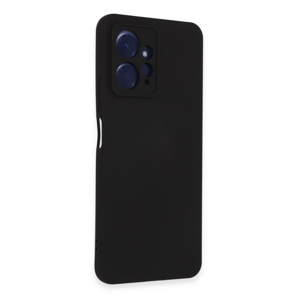 Xiaomi Redmi Note 12 4g Kılıf Nano İçi Kadife Silikon - Siyah Xiaomi Redmi Note 12 4g Kılıf Nano İçi Kadife Silikon - Siyah