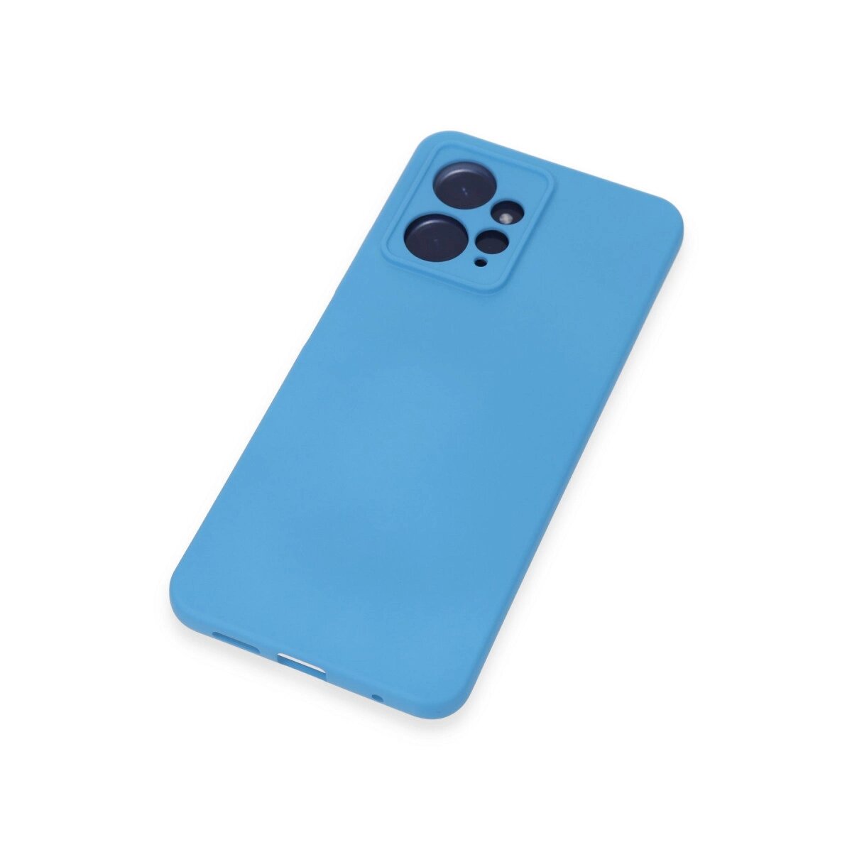 Xiaomi Redmi Note 12 4g Kılıf Nano İçi Kadife Silikon - Mavi Xiaomi Redmi Note 12 4g Kılıf Nano İçi Kadife Silikon - Mavi