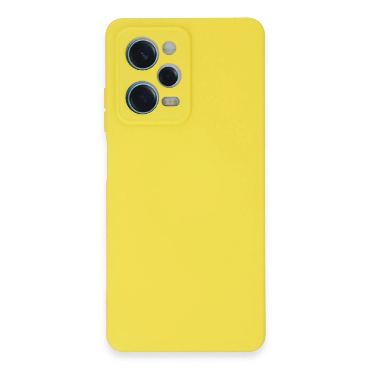 Xiaomi Redmi Note 12 Pro 5g Kılıf Nano İçi Kadife Silikon - Sarı Xiaomi Redmi Note 12 Pro 5g Kılıf Nano İçi Kadife Silikon - Sarı