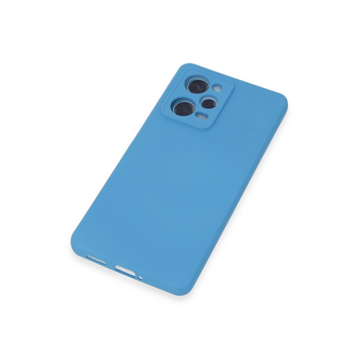Xiaomi Redmi Note 12 Pro 5g Kılıf Nano İçi Kadife Silikon - Mavi Xiaomi Redmi Note 12 Pro 5g Kılıf Nano İçi Kadife Silikon - Mavi