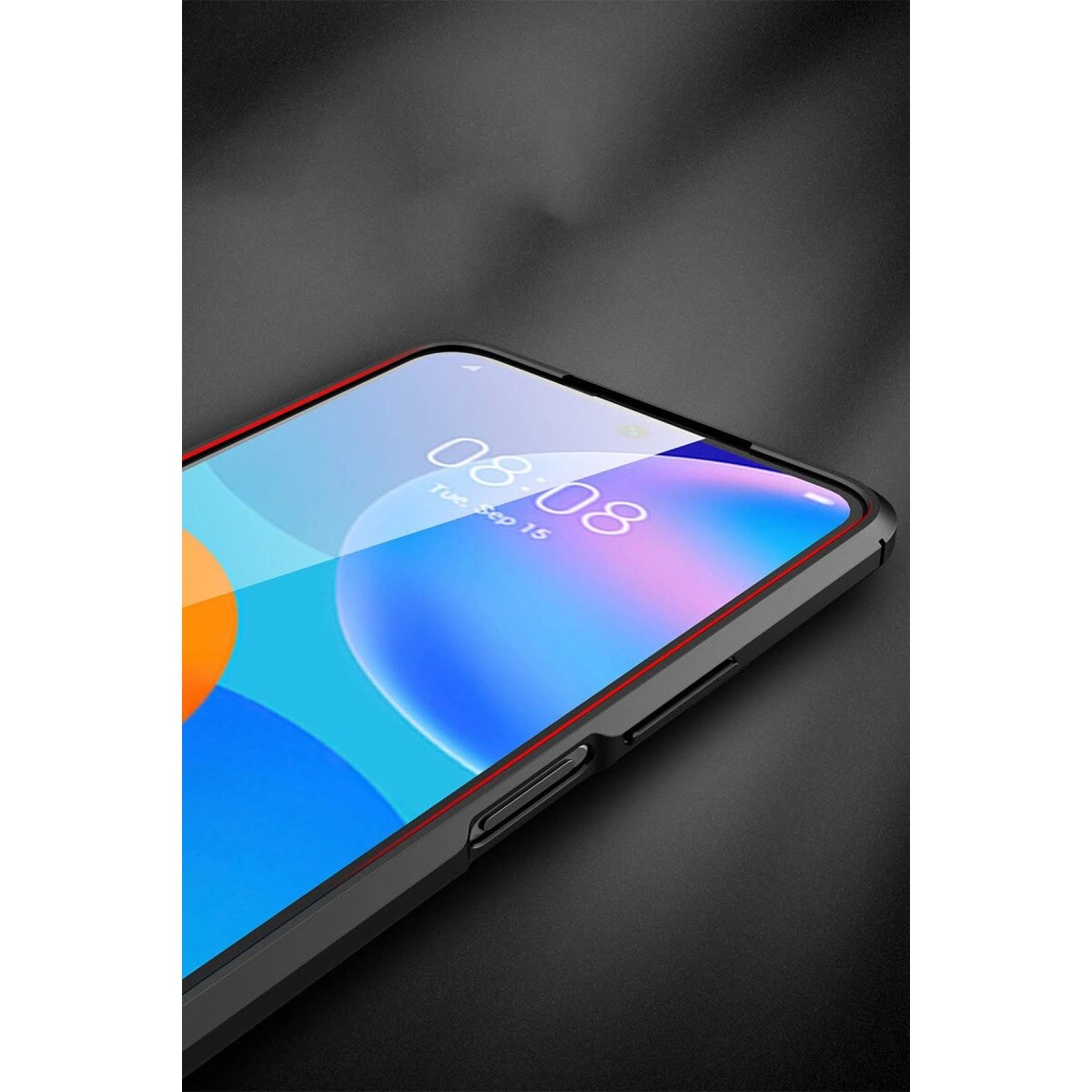 Huawei P Smart 2021 Kılıf Auto Focus Kapak - Lacivert Huawei P Smart 2021 Kılıf Auto Focus Kapak - Lacivert