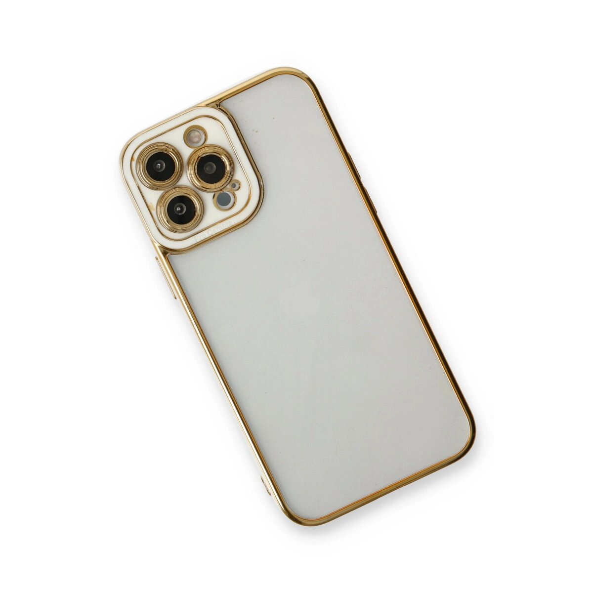 Apple İphone 13 Pro Max Kılıf Liva Lens Silikon - Beyaz Apple İphone 13 Pro Max Kılıf Liva Lens Silikon - Beyaz
