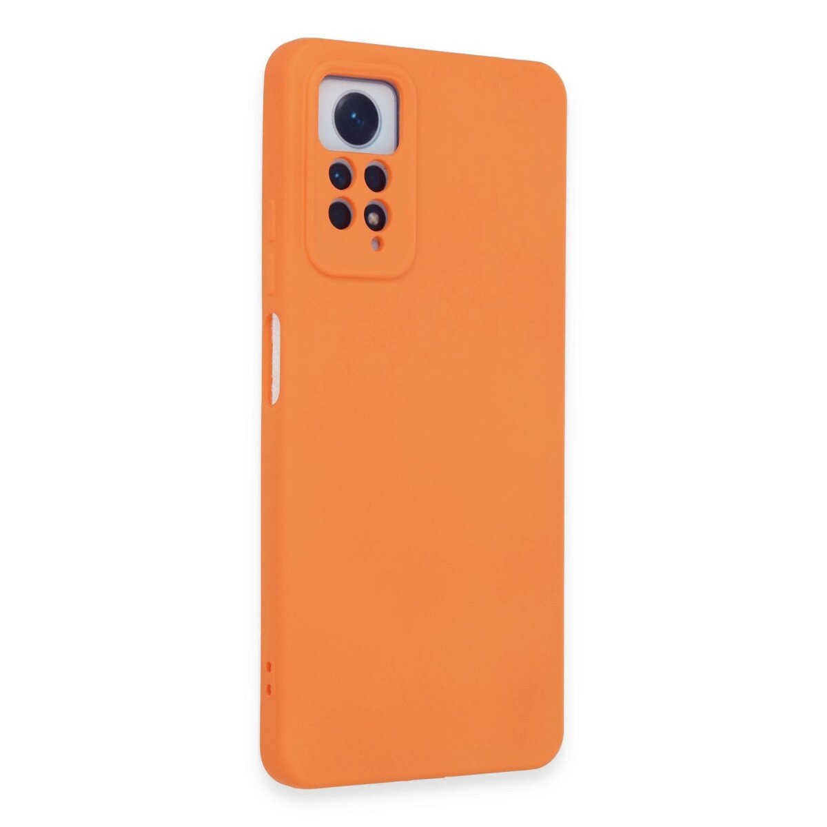Xiaomi Redmi Note 12 Pro 4g Kılıf Nano İçi Kadife Silikon - Turuncu Xiaomi Redmi Note 12 Pro 4g Kılıf Nano İçi Kadife Silikon - Turuncu