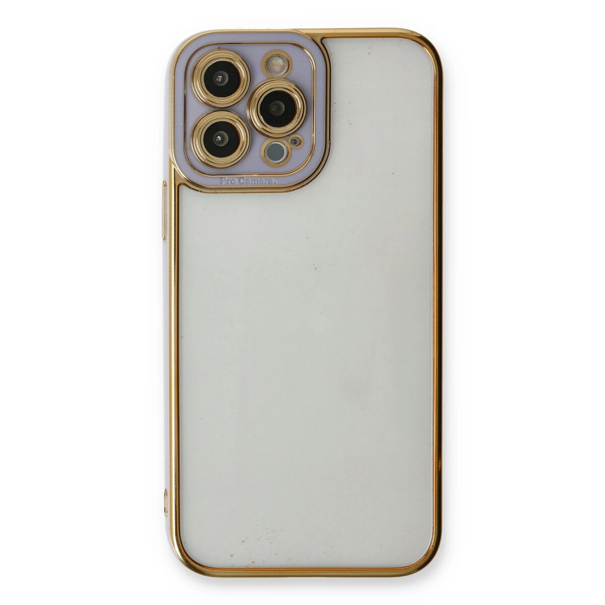 Apple İphone 13 Pro Max Kılıf Liva Lens Silikon - Lila Apple İphone 13 Pro Max Kılıf Liva Lens Silikon - Lila