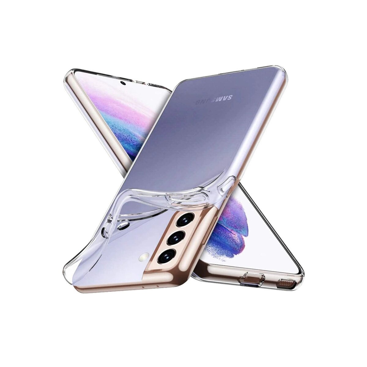 Samsung Galaxy S22 Plus Kılıf Lüx Şeffaf Silikon Samsung Galaxy S22 Plus Kılıf Lüx Şeffaf Silikon