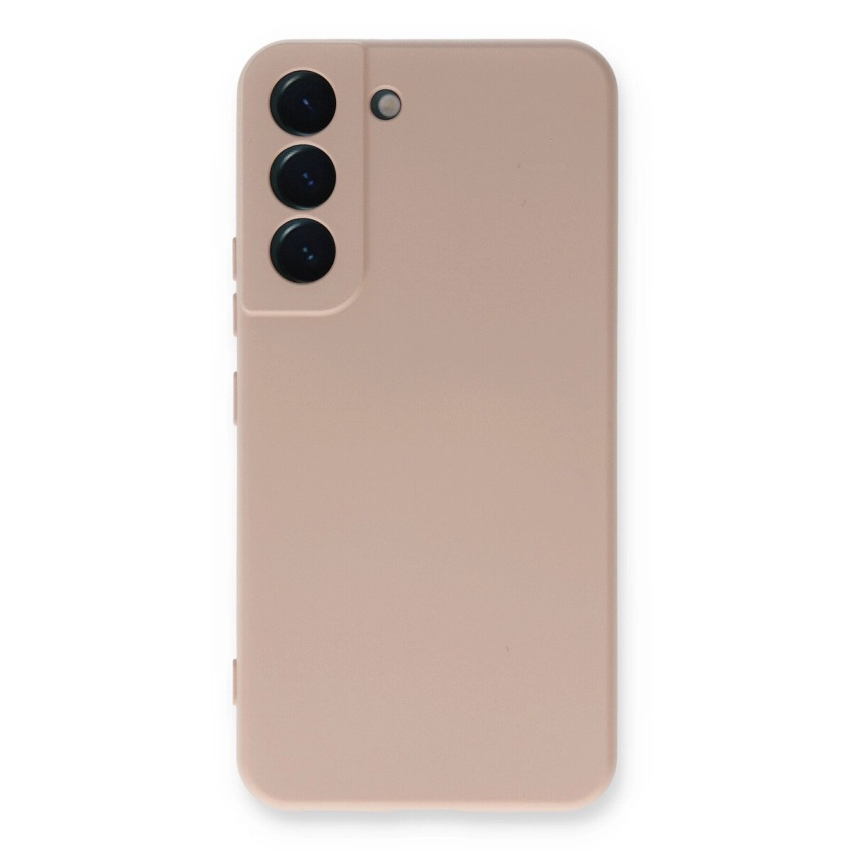 Samsung Galaxy S22 Plus Kılıf Nano İçi Kadife Silikon - Pudra Samsung Galaxy S22 Plus Kılıf Nano İçi Kadife Silikon - Pudra