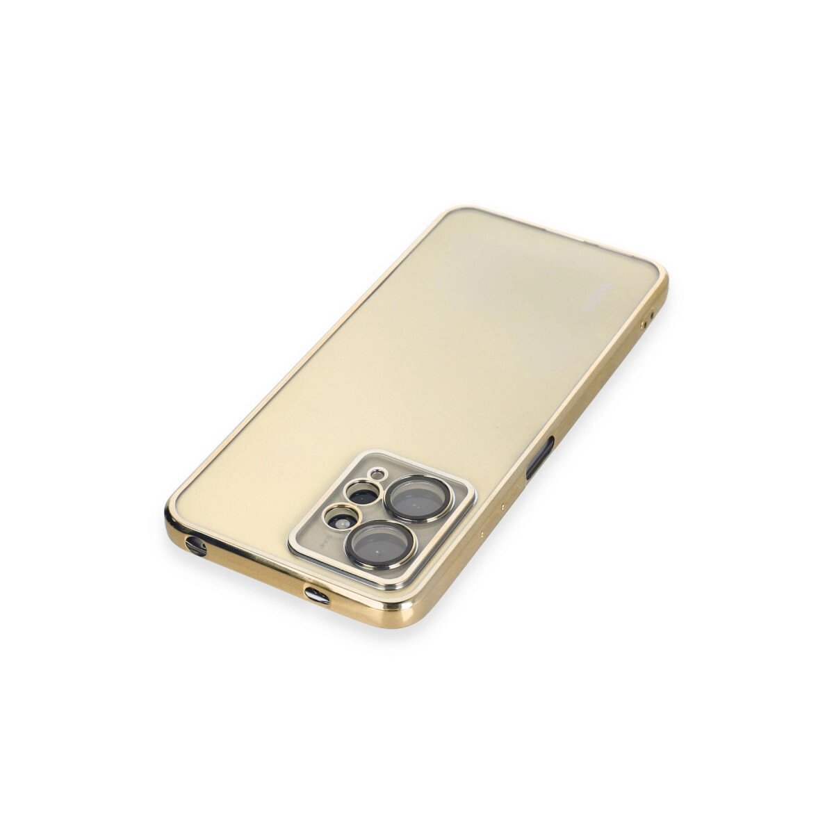 Xiaomi Redmi Note 12 4g Kılıf Razer Lensli Silikon - Gold Xiaomi Redmi Note 12 4g Kılıf Razer Lensli Silikon - Gold
