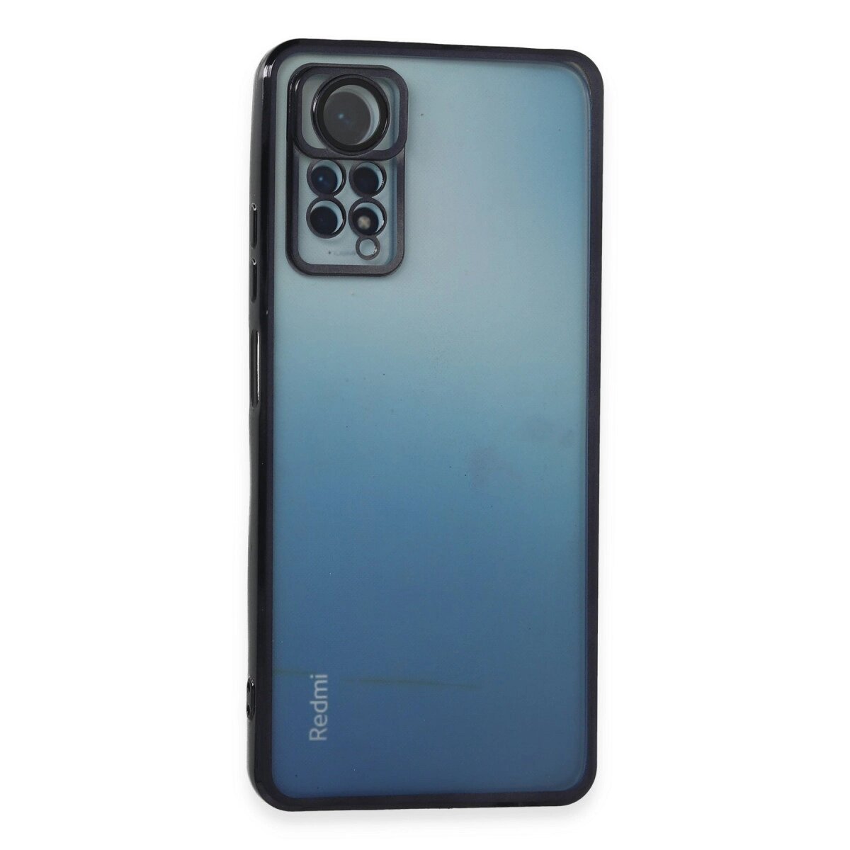 Xiaomi Redmi Note 12 Pro 4g Kılıf Razer Lensli Silikon - Siyah Xiaomi Redmi Note 12 Pro 4g Kılıf Razer Lensli Silikon - Siyah