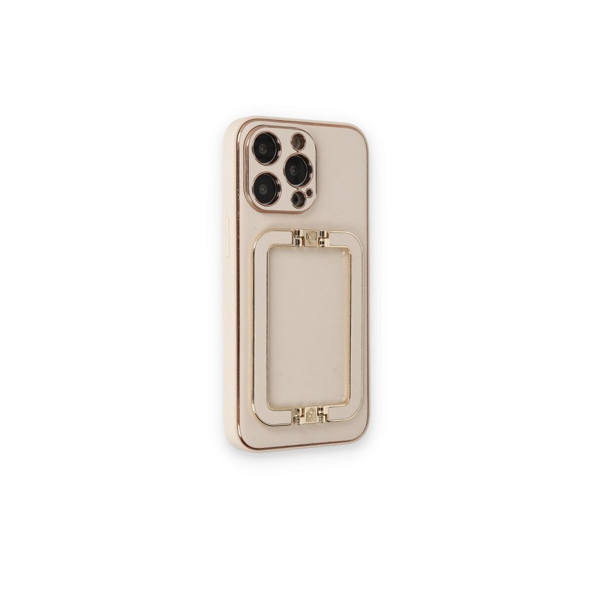 Apple İphone 14 Pro Max Kılıf Coco Elit Kapak - Gold