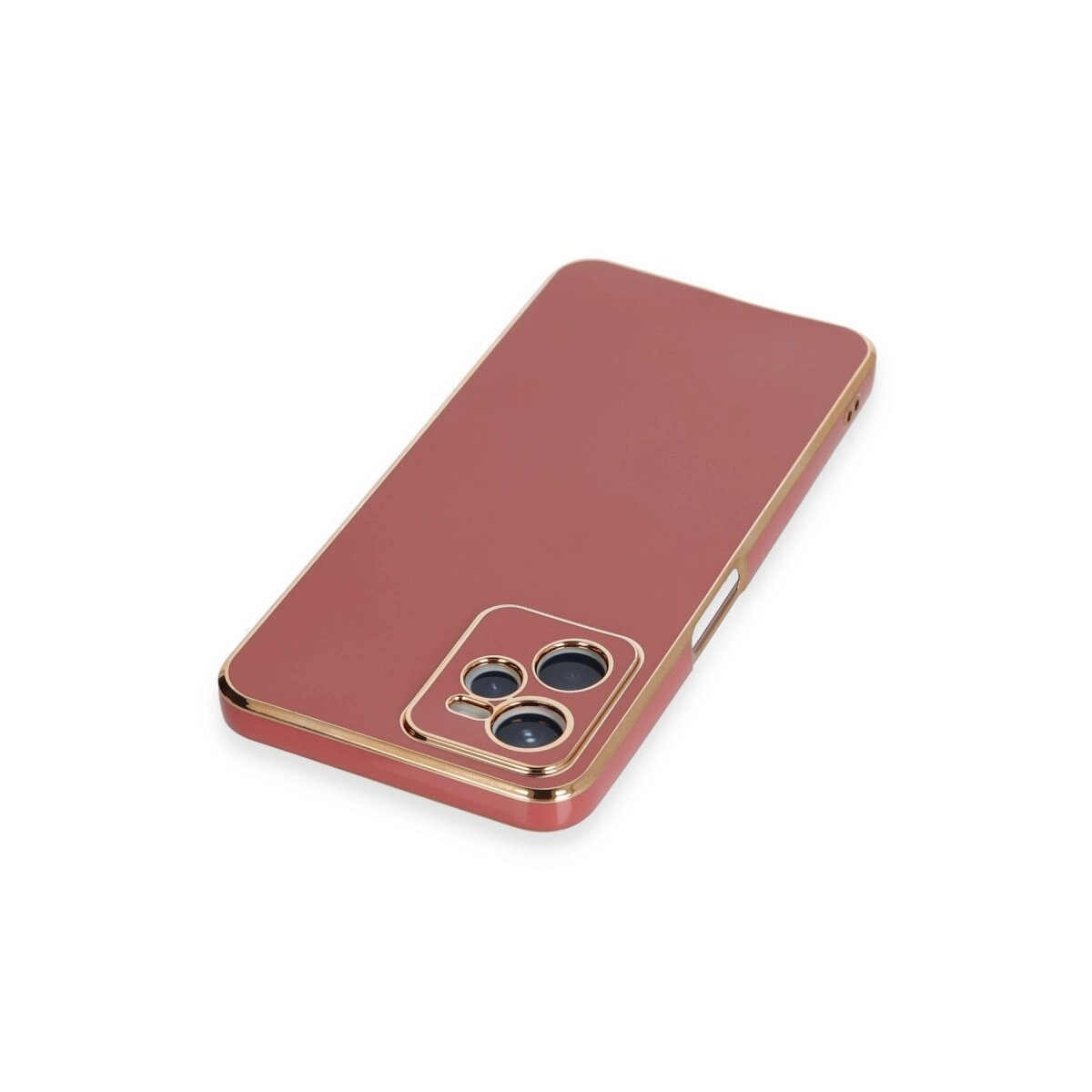 Realme C35 Kılıf Volet Silikon - Kırmızı Realme C35 Kılıf Volet Silikon - Kırmızı