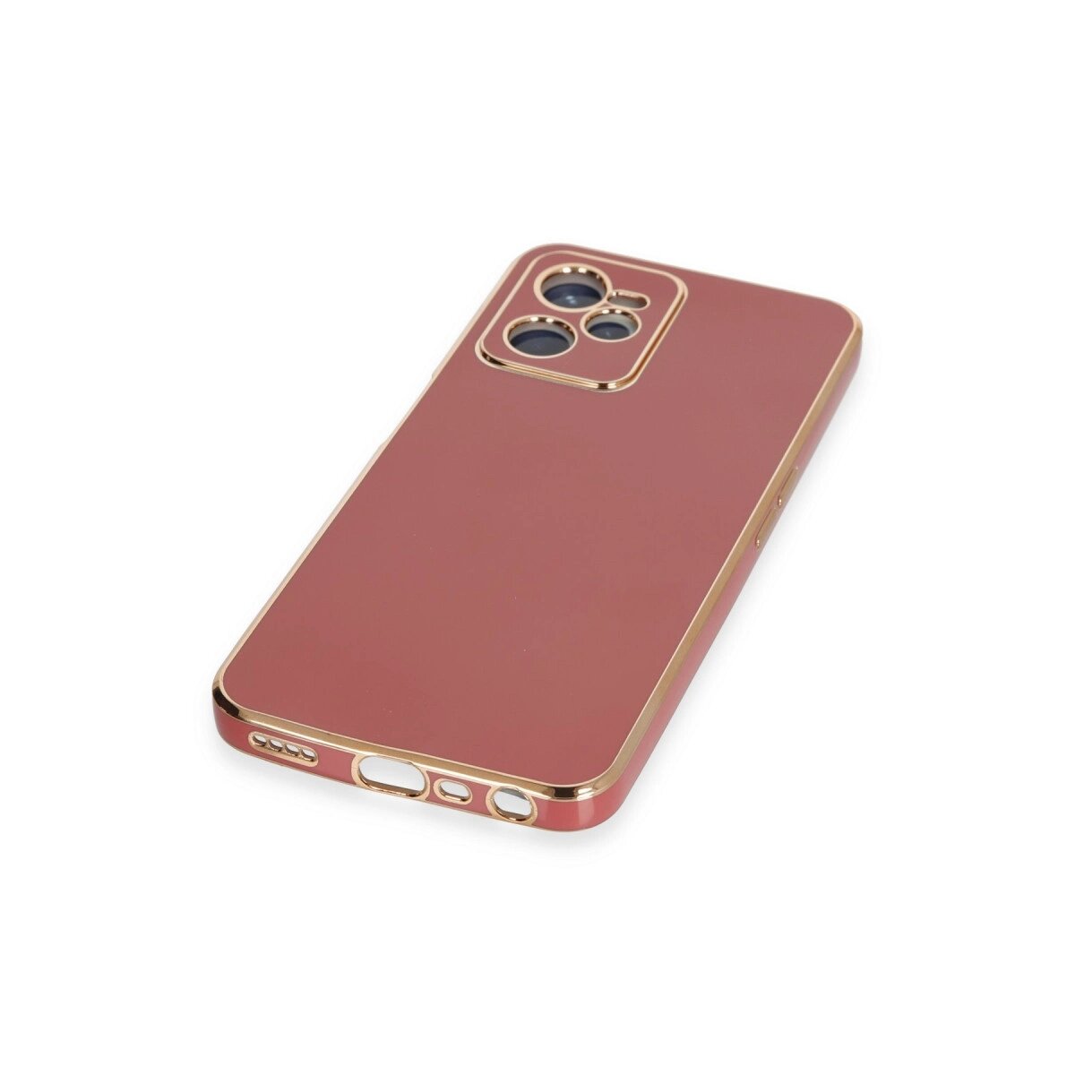 Realme C35 Kılıf Volet Silikon - Kırmızı Realme C35 Kılıf Volet Silikon - Kırmızı