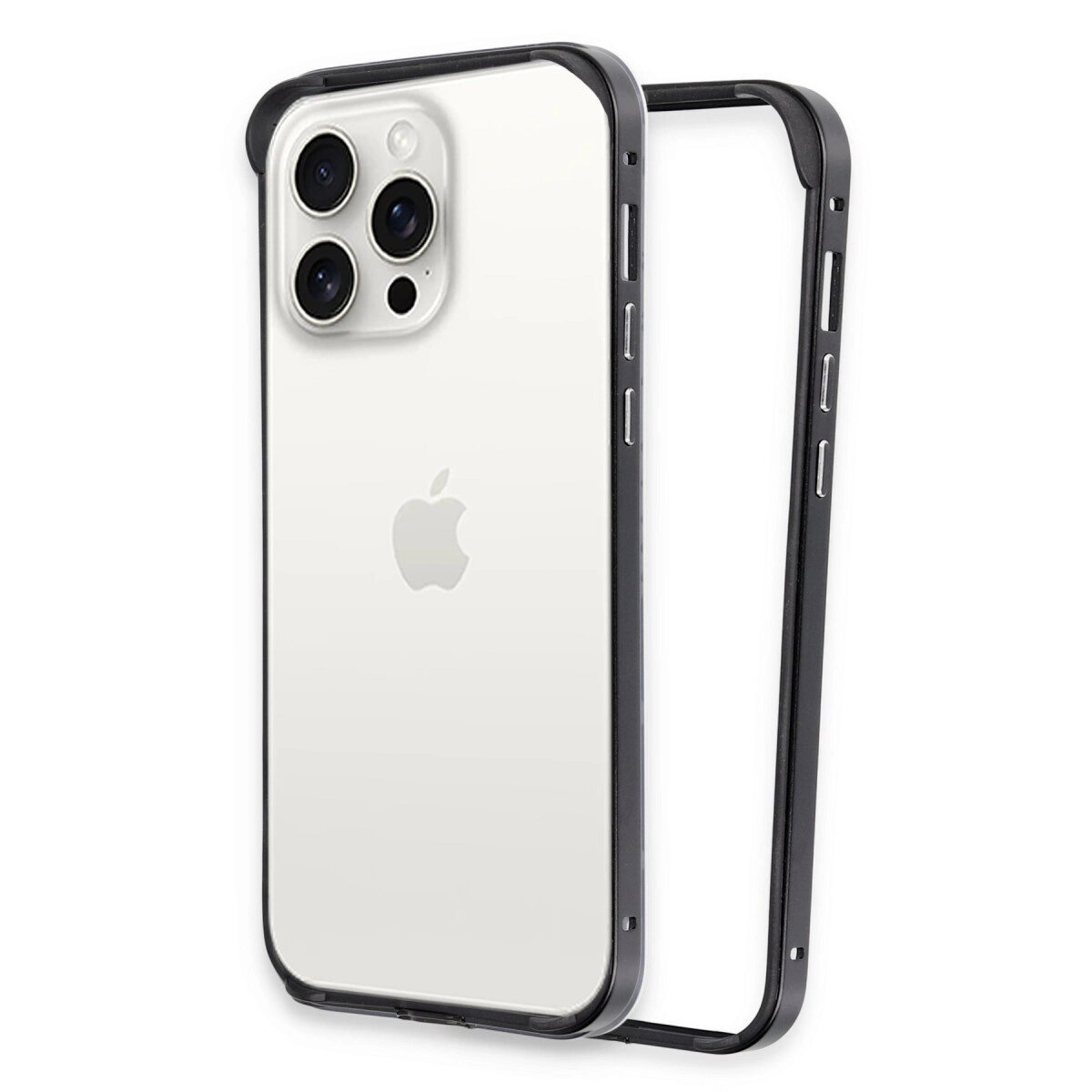 Joko Apple İphone 15 Pro Max Land Bumper Koruma Kapak - Siyah Joko Apple İphone 15 Pro Max Land Bumper Koruma Kapak - Siyah
