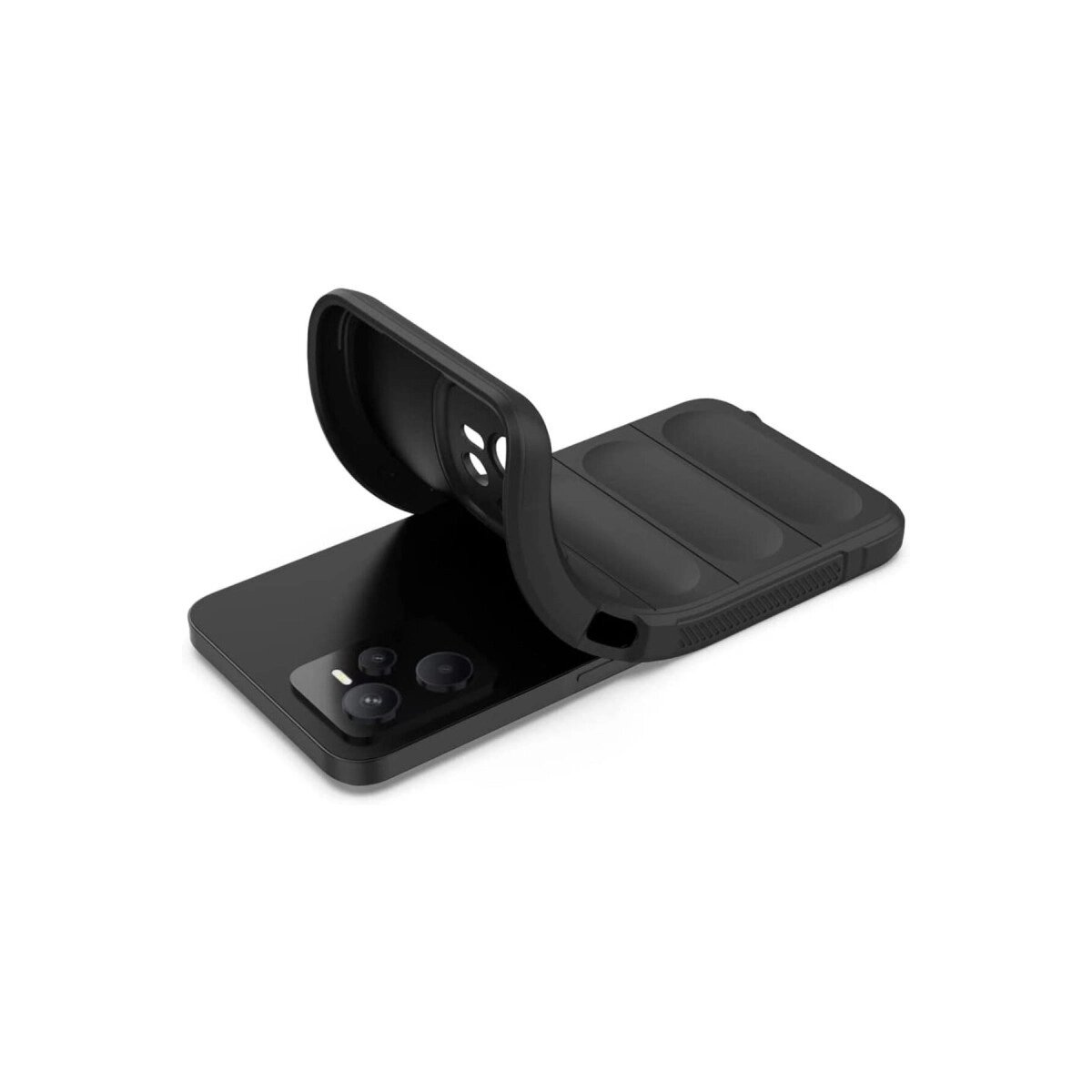 Realme C35 Kılıf Optimum Silikon - Siyah Realme C35 Kılıf Optimum Silikon - Siyah