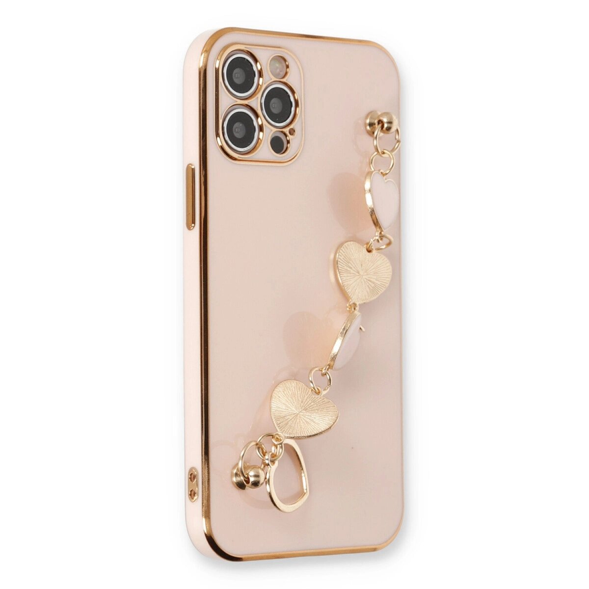 Apple İphone 12 Pro Max Kılıf Esila Silikon - Pudra Apple İphone 12 Pro Max Kılıf Esila Silikon - Pudra