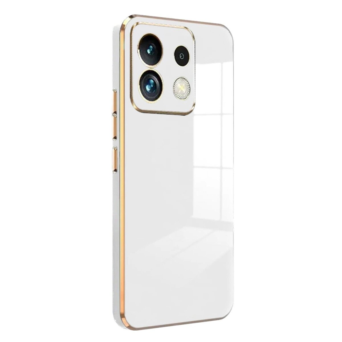Xiaomi Redmi Note 13 5g Kılıf Volet Silikon - Beyaz Xiaomi Redmi Note 13 5g Kılıf Volet Silikon - Beyaz