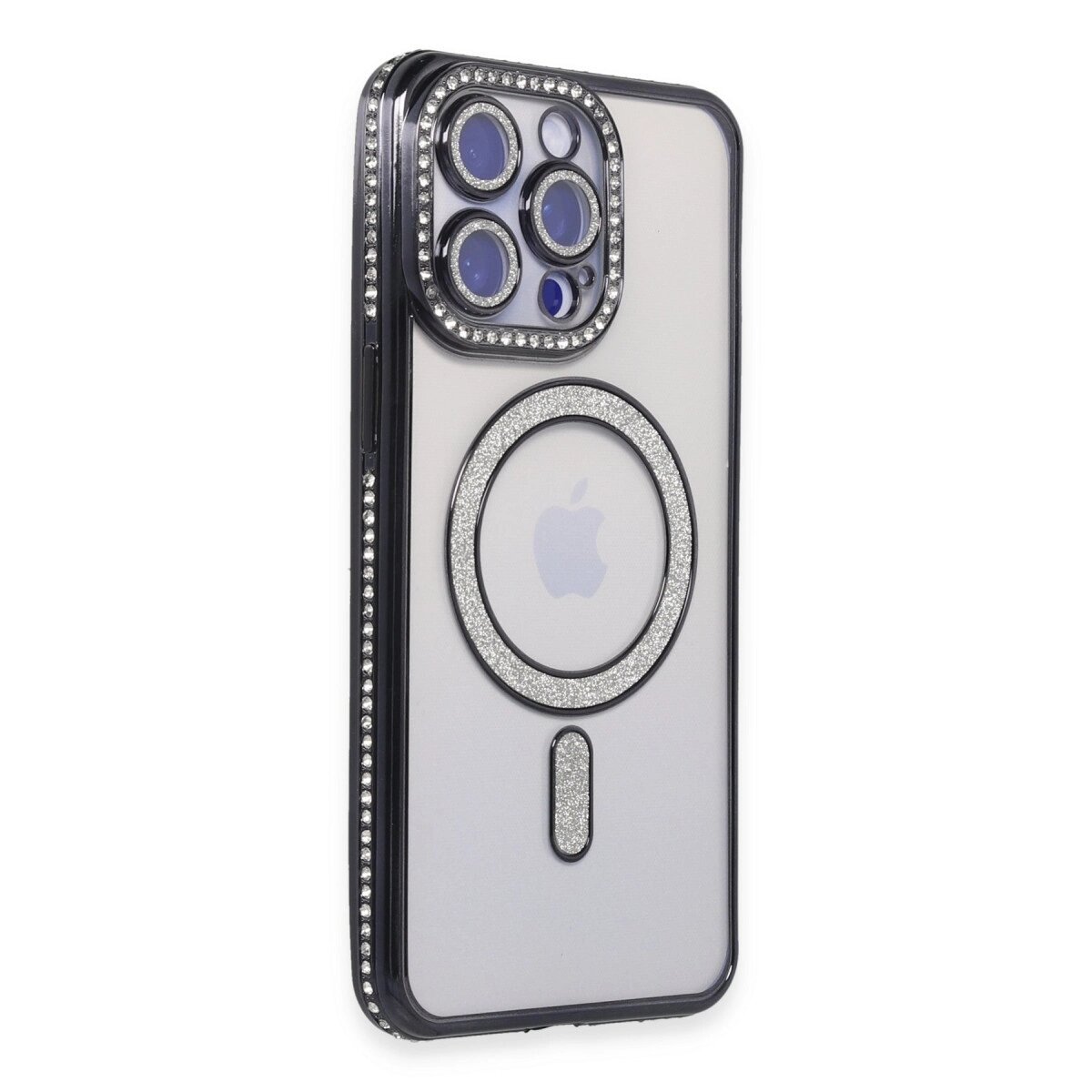 Apple İphone 14 Pro Max Kılıf Joke Simli Magneticsafe Kılıf - Siyah Apple İphone 14 Pro Max Kılıf Joke Simli Magneticsafe Kılıf - Siyah