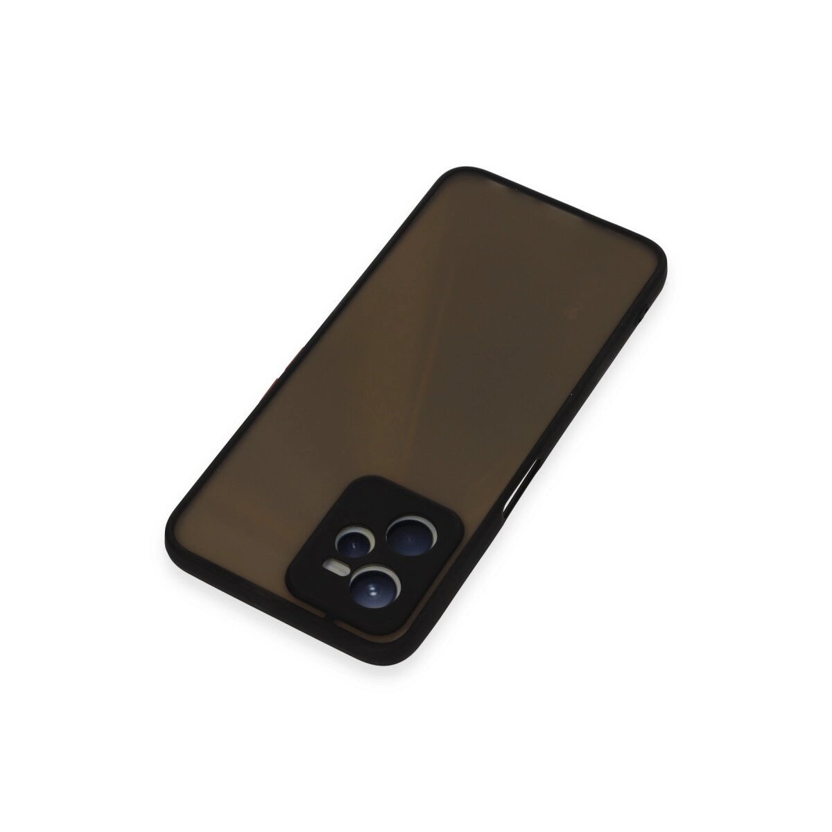 Realme C35 Kılıf Montreal Silikon Kapak - Siyah Realme C35 Kılıf Montreal Silikon Kapak - Siyah