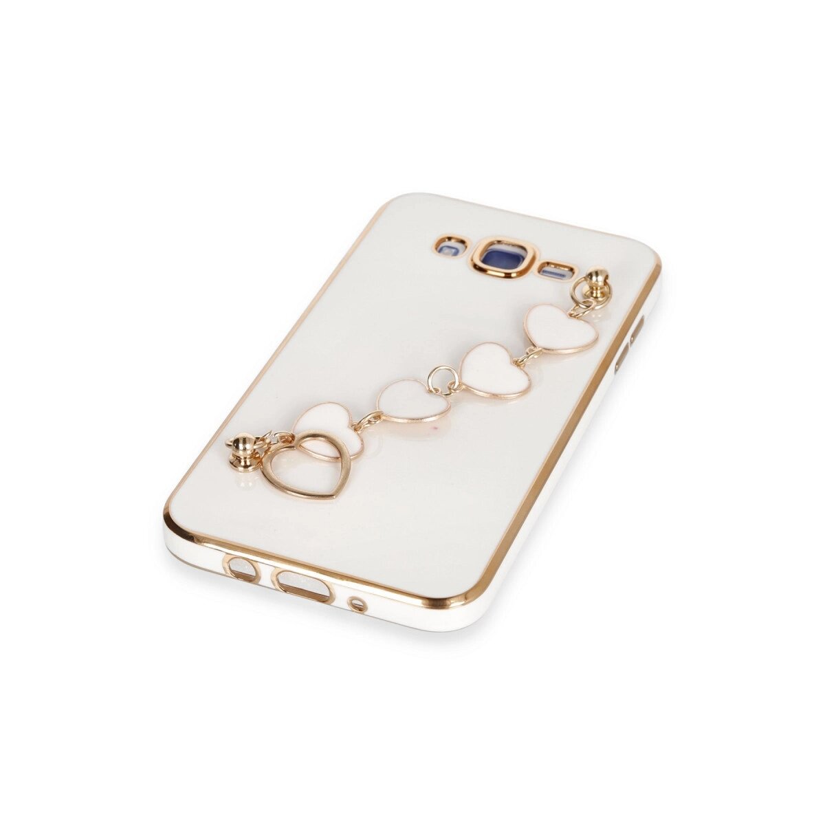 Samsung Galaxy J7 Kılıf Esila Silikon - Beyaz Samsung Galaxy J7 Kılıf Esila Silikon - Beyaz