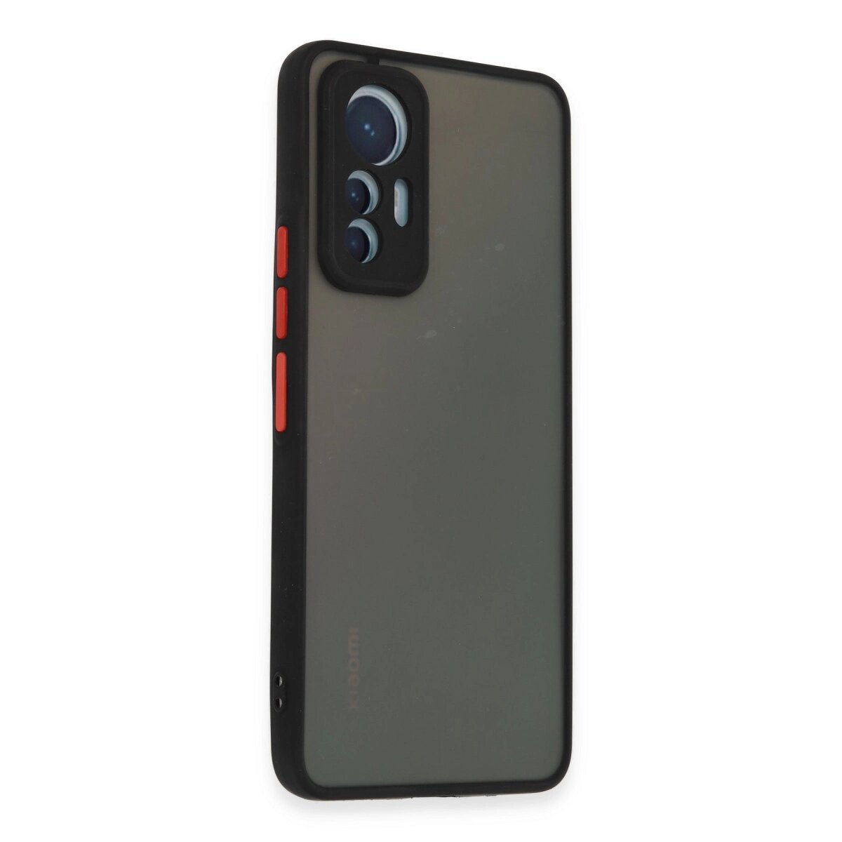 Xiaomi Mi 12 Lite Kılıf Montreal Silikon Kapak - Siyah Xiaomi Mi 12 Lite Kılıf Montreal Silikon Kapak - Siyah